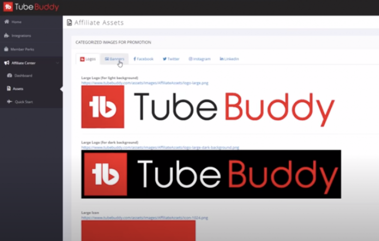 TubeBuddy Affiliate Creatives 768x488