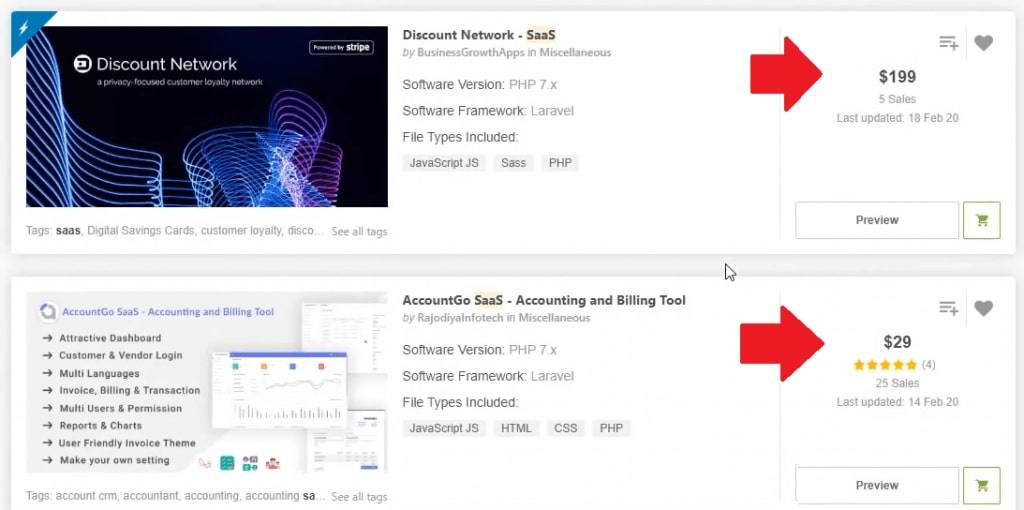 codecanyon php scripts example 1 saas 1024x510 1