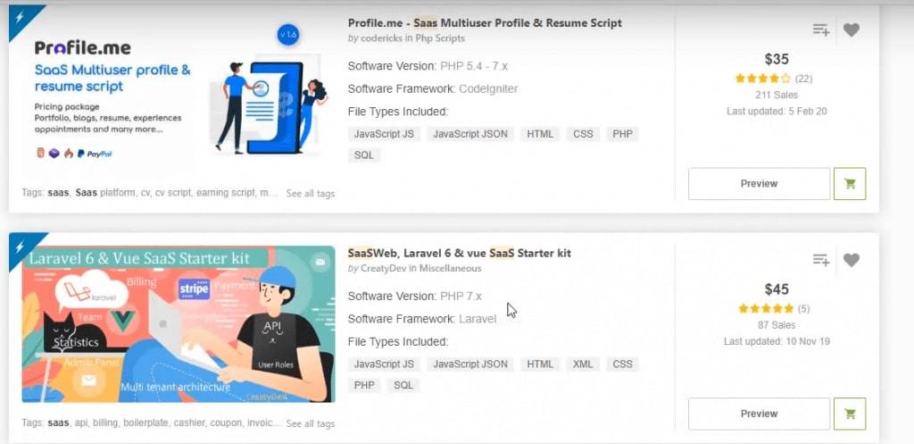 codecanyon php scripts example 2 saas 1024x497 1
