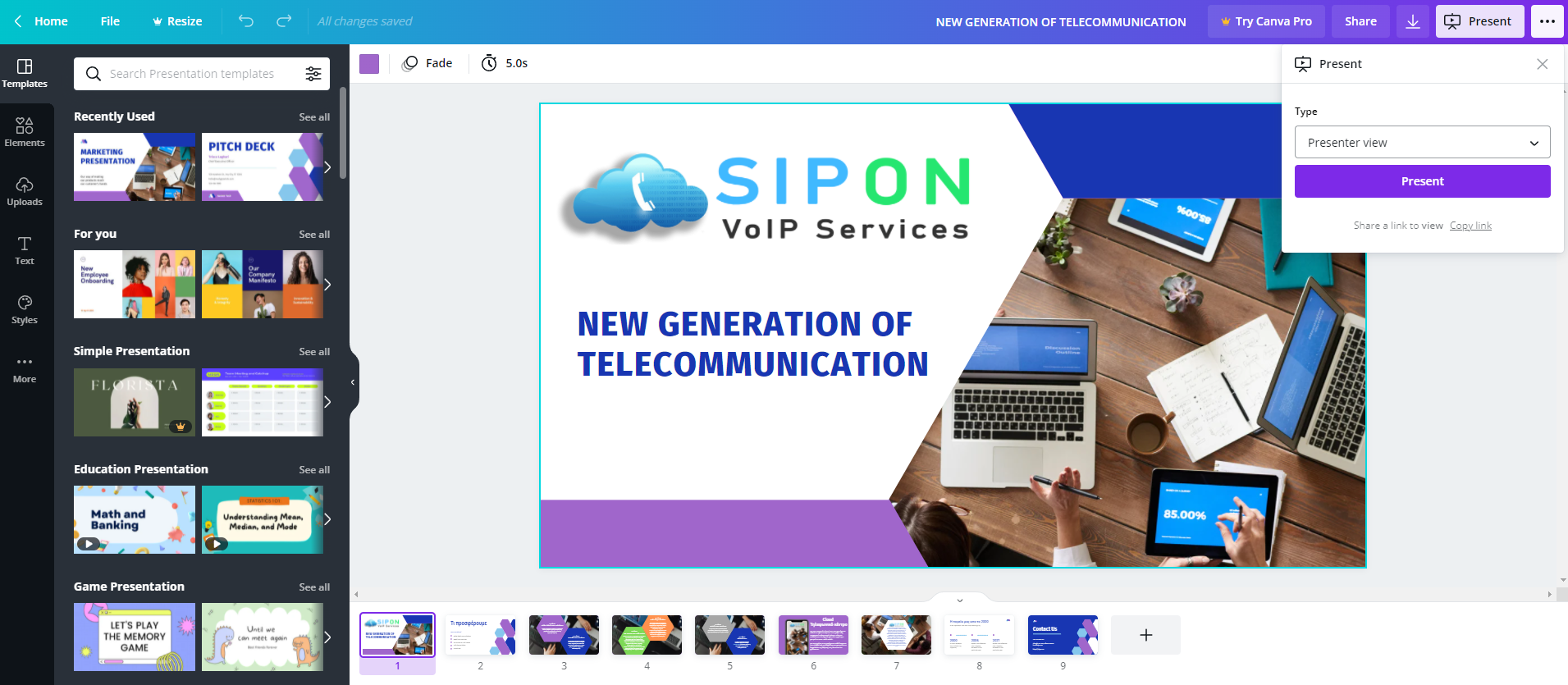 sipon presentations