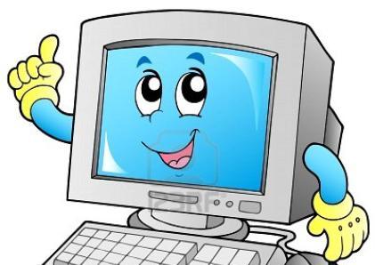 9353062 dibujo animado de ordenador de sobremesa sonriente ilustraci n vectorial