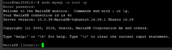 mariadb success 600x175